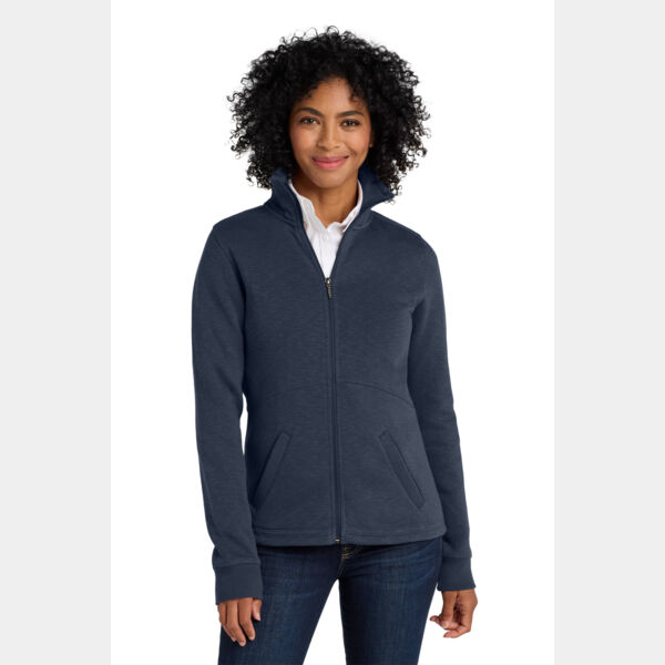 Women's Slub Fleece Full Zip Jacket Thumbnail