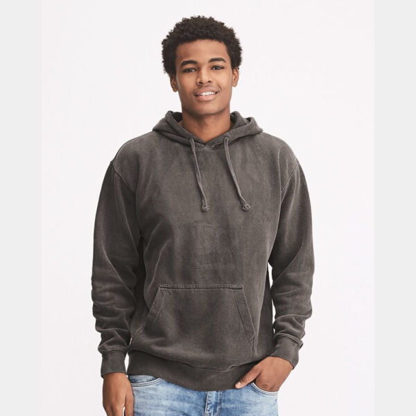 Unisex Garment-Dyed Hooded Sweatshirt Thumbnail
