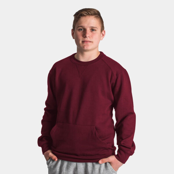 Unisex Pocket Crewneck Sweatshirt Thumbnail