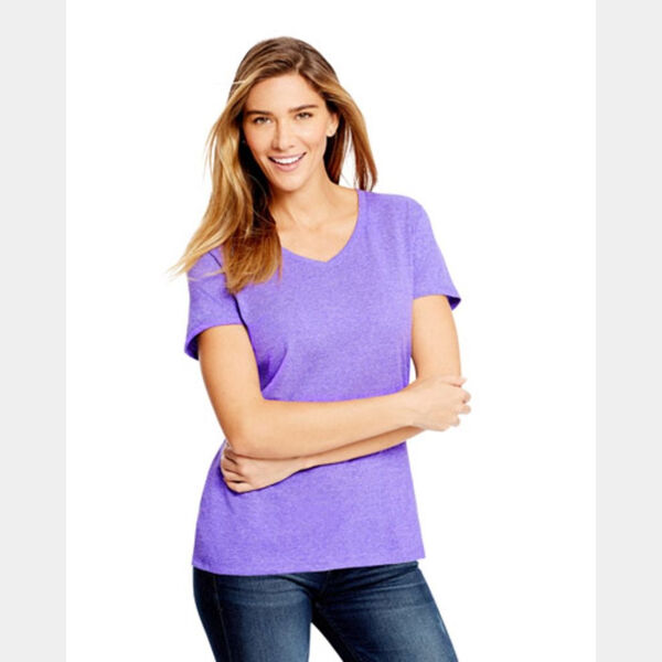 Women's Perfect-T Triblend V-Neck T-Shirt Thumbnail