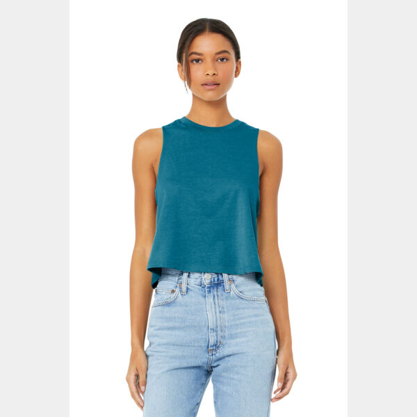 Women's Racerback Cropped Tank Thumbnail