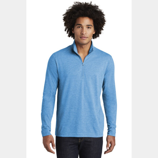 PosiCharge ® Tri Blend Wicking 1/4 Zip Pullover Thumbnail