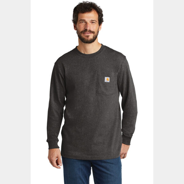 Workwear Pocket Long Sleeve T Shirt Thumbnail