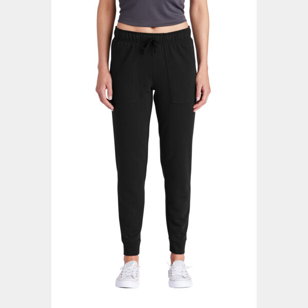 Women's PosiCharge ® Tri Blend Wicking Fleece Jogger Thumbnail