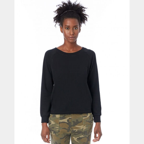 Women’s Lazy Day Mineral Wash French Terry Sweatshirt Thumbnail