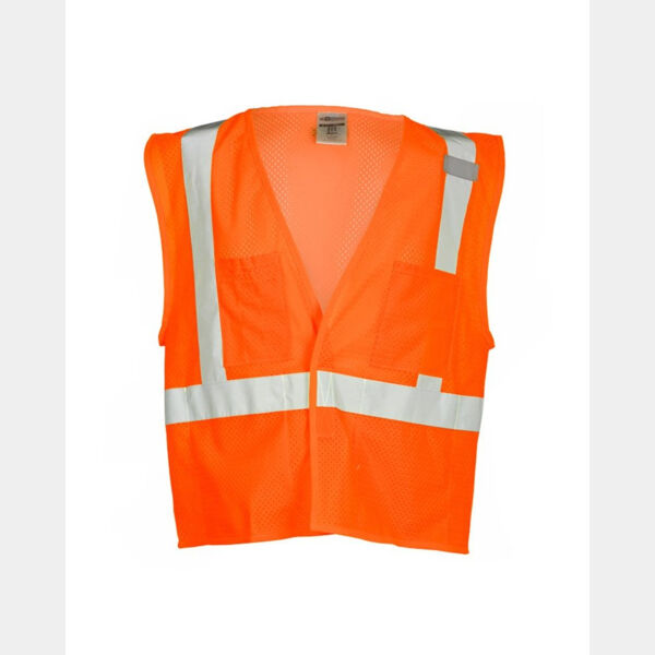 Unisex 4 Pocket Hook-and-Loop Mesh Vest Thumbnail