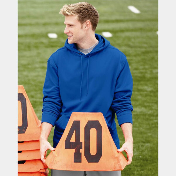 Men's Wicking Fleece Hooded Sweatshirt Thumbnail