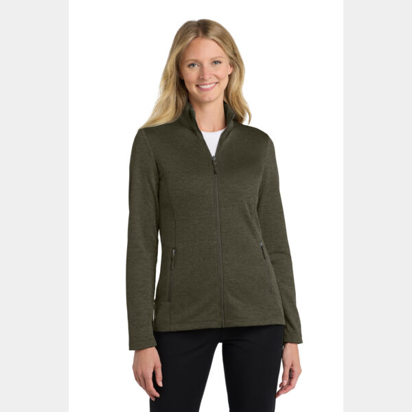 Women's Collective Striated Fleece Jacket Thumbnail