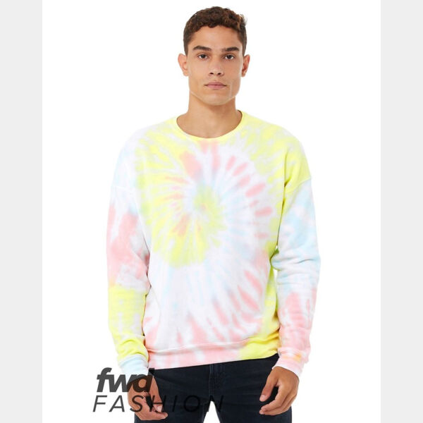 Unisex FWD Fashion Tie-Dyed Crewneck Sweatshirt Thumbnail