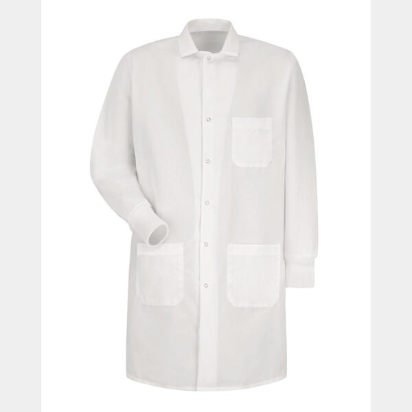 Unisex Poplin Specialized Cuffed Lab Coat Thumbnail