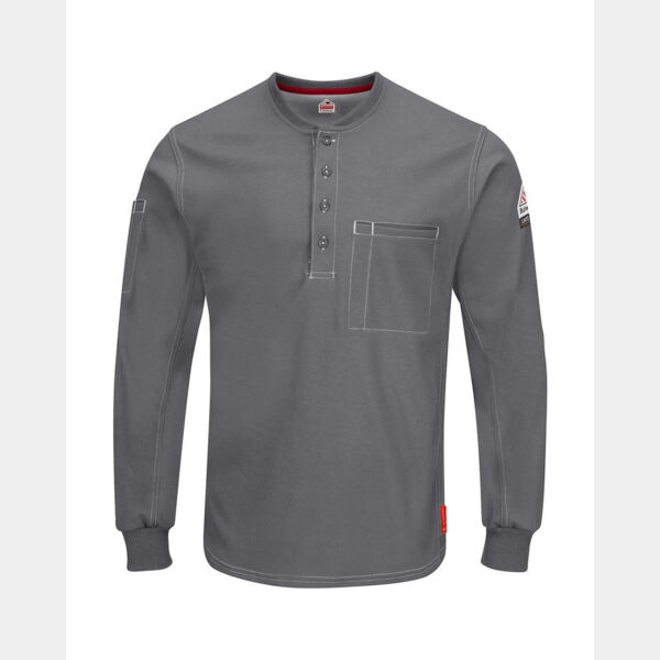 Men's iQ Series® Plus Long Sleeve Henley Thumbnail