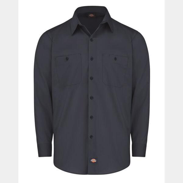 Men's Tall Industrial Worktech Ventilated Long Sleeve Work Shirt Thumbnail
