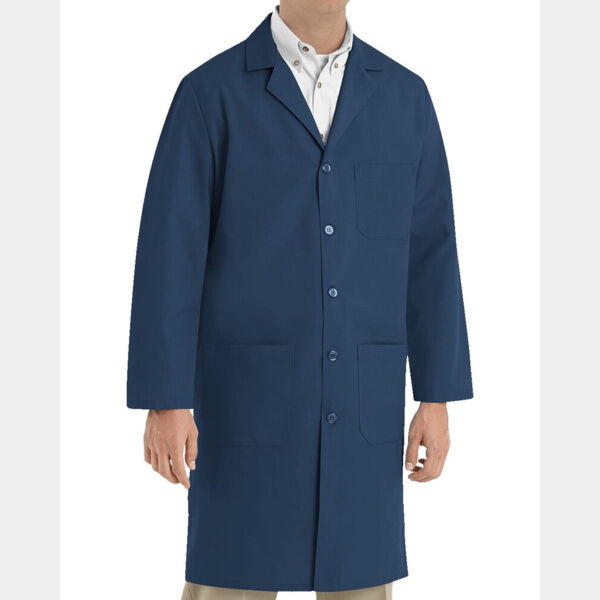 Unisex Tall Button Front Lab Coat Thumbnail