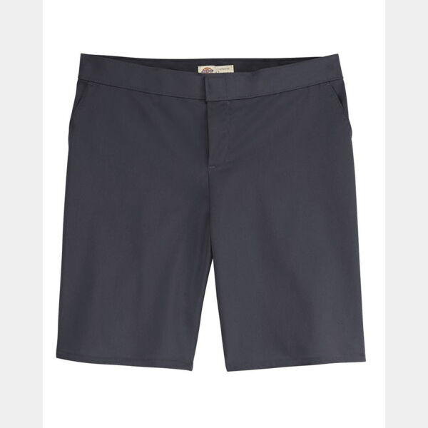 Women's Flat Front Shorts - Plus Thumbnail