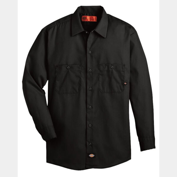Men's Industrial Long Sleeve Work Shirt Thumbnail