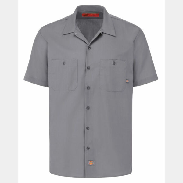 Men's Industrial Short Sleeve Work Shirt Thumbnail