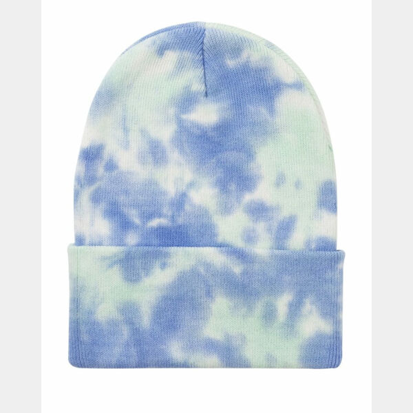 12" Tie-Dyed Cuffed Beanie Thumbnail