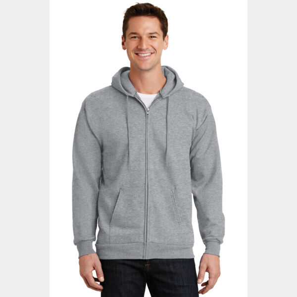 Essential Fleece Full Zip Hooded Sweatshirt Thumbnail