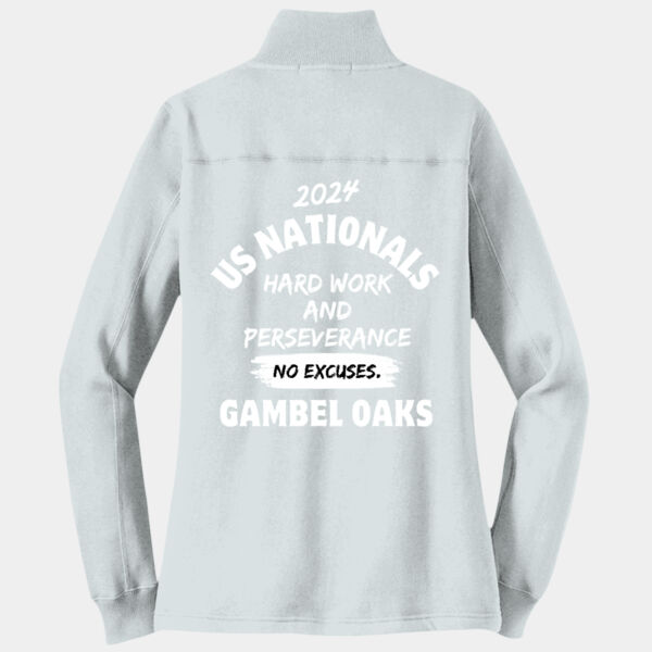 Gambel Oaks - US Nationals - Ladies 1/4 Zip Sweatshirt Thumbnail