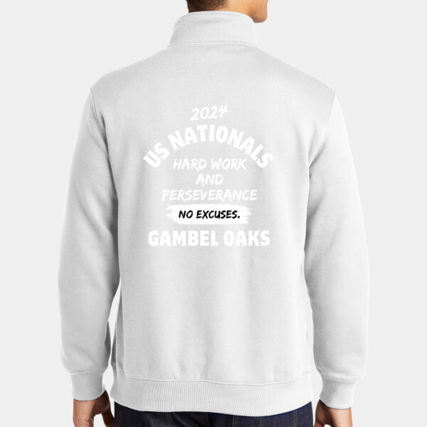 Gambel Oaks - US Nationals - 1/4 Zip Sweatshirt Thumbnail