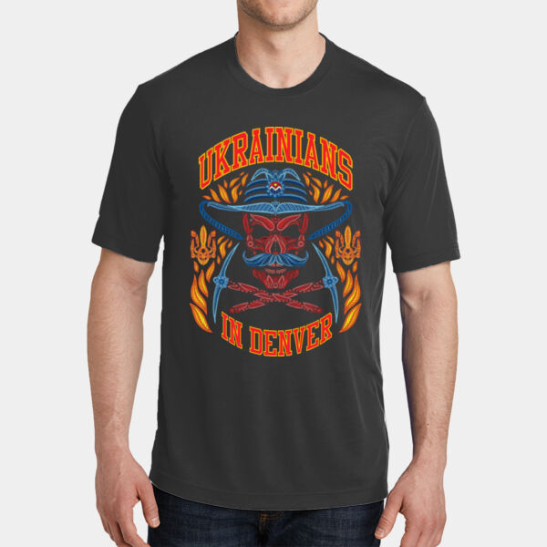 Ukraine - PosiCharge ® Competitor Cotton Touch Tee Thumbnail