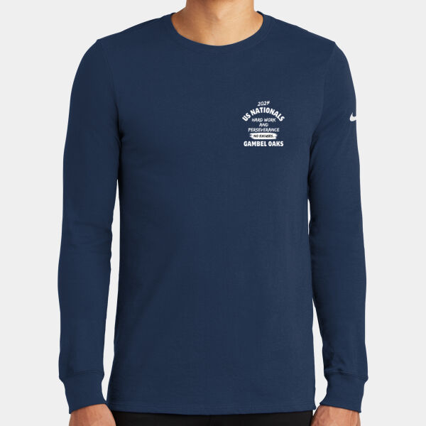 Gambel Oaks - US Nationals - Dri FIT Cotton/Poly Long Sleeve Tee Thumbnail
