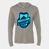 Unisex Triblend Hooded Long Sleeve Pullover T-Shirt Thumbnail