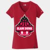 Ladies Heritage Blend V Neck Tee Thumbnail