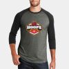 Heritage Blend 3/4 Sleeve Baseball Raglan Tee Thumbnail